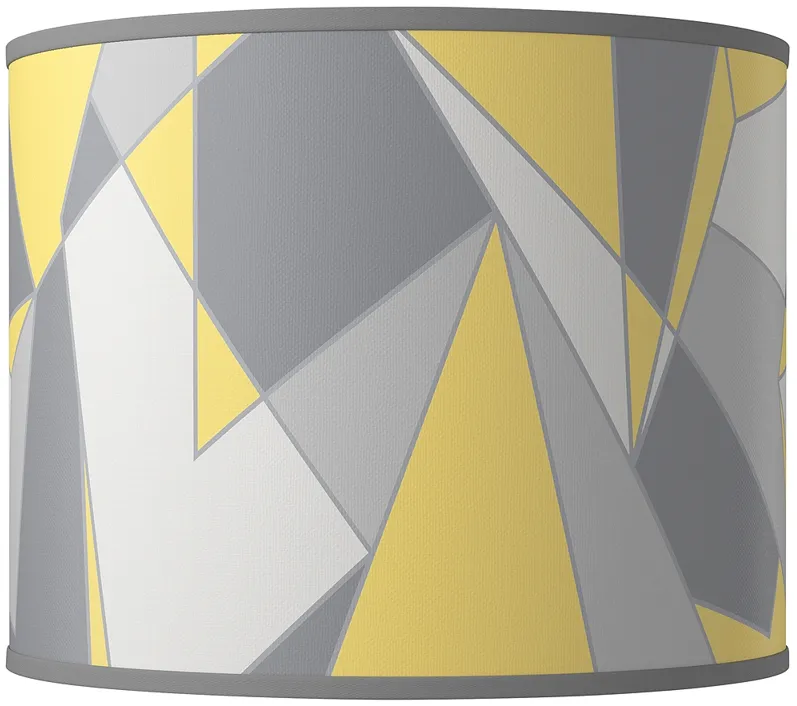 Modern Mosaic Ii Giclee Round Drum Lamp Shade 14x14x11 (Spider)