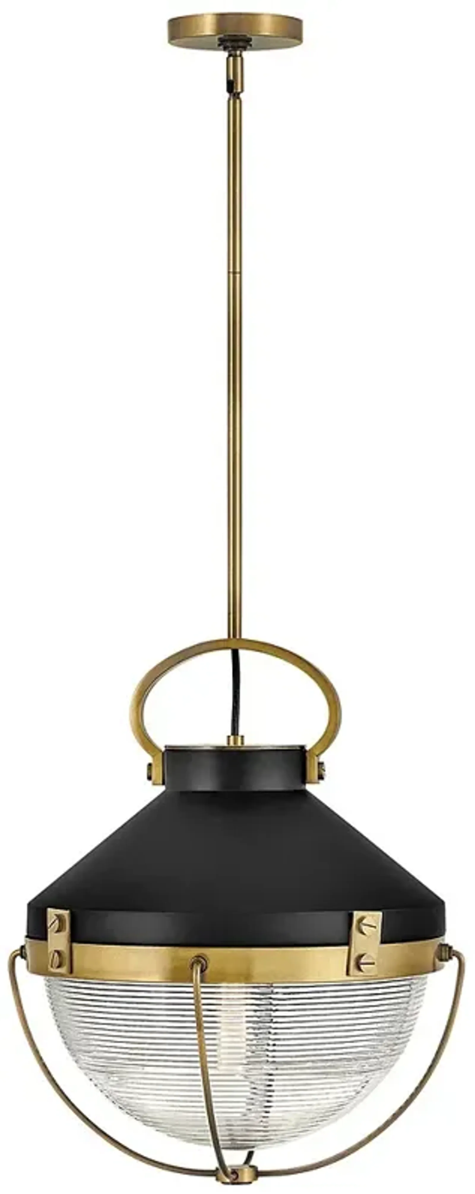 Crew 16" Wide Brass Pendant Light by Hinkley Lighting