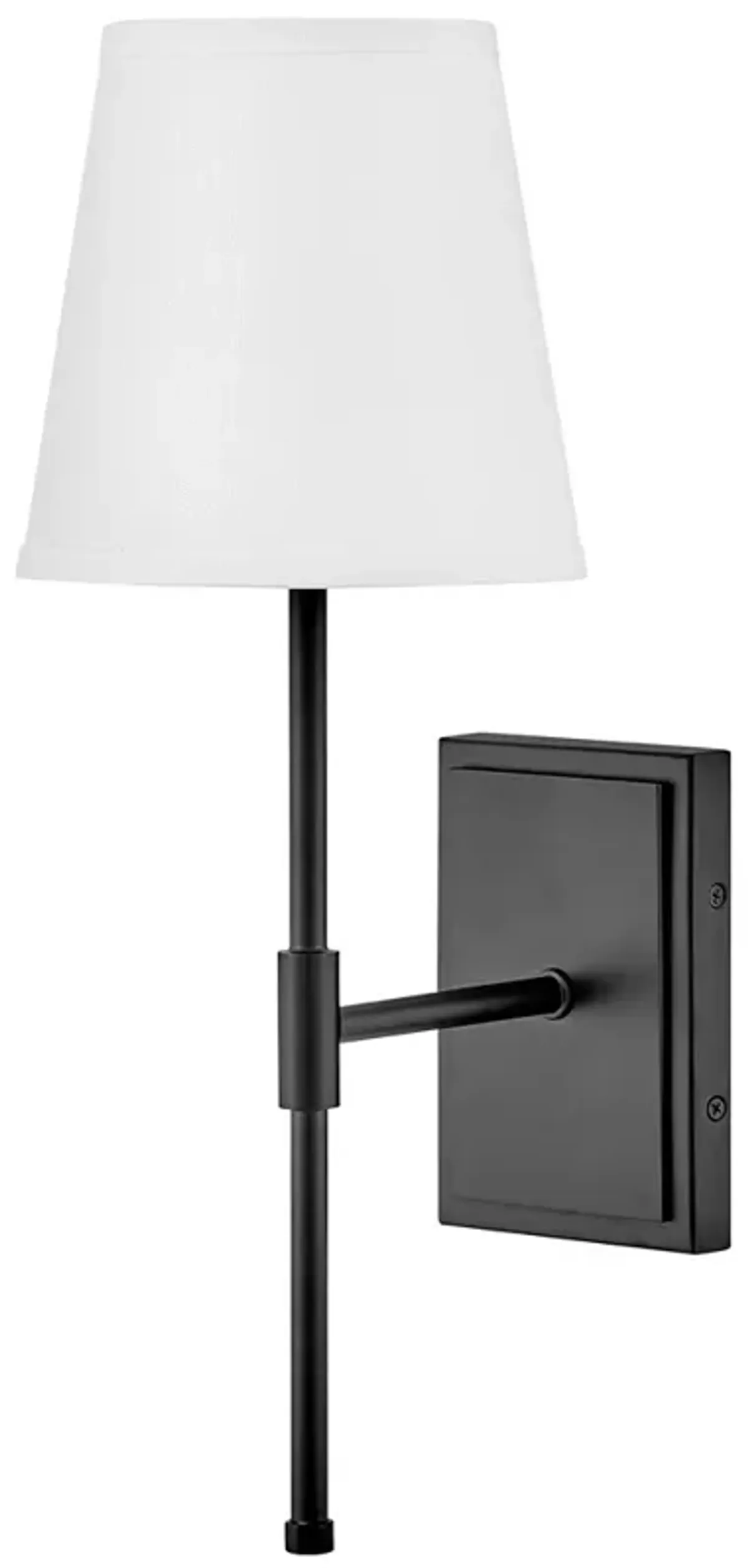 Hinkley Beale 19 1/4" High Black Wall Sconce