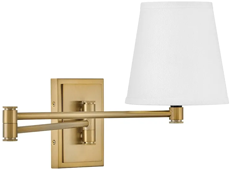 Lark Beale Sconce Medium Single Light Sconce Lacquered Brass