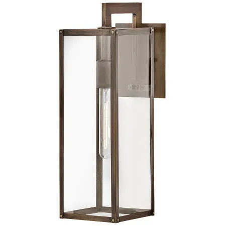 Max 18 1/2"H Brown Outdoor Wall Light by Hinkley Lighting