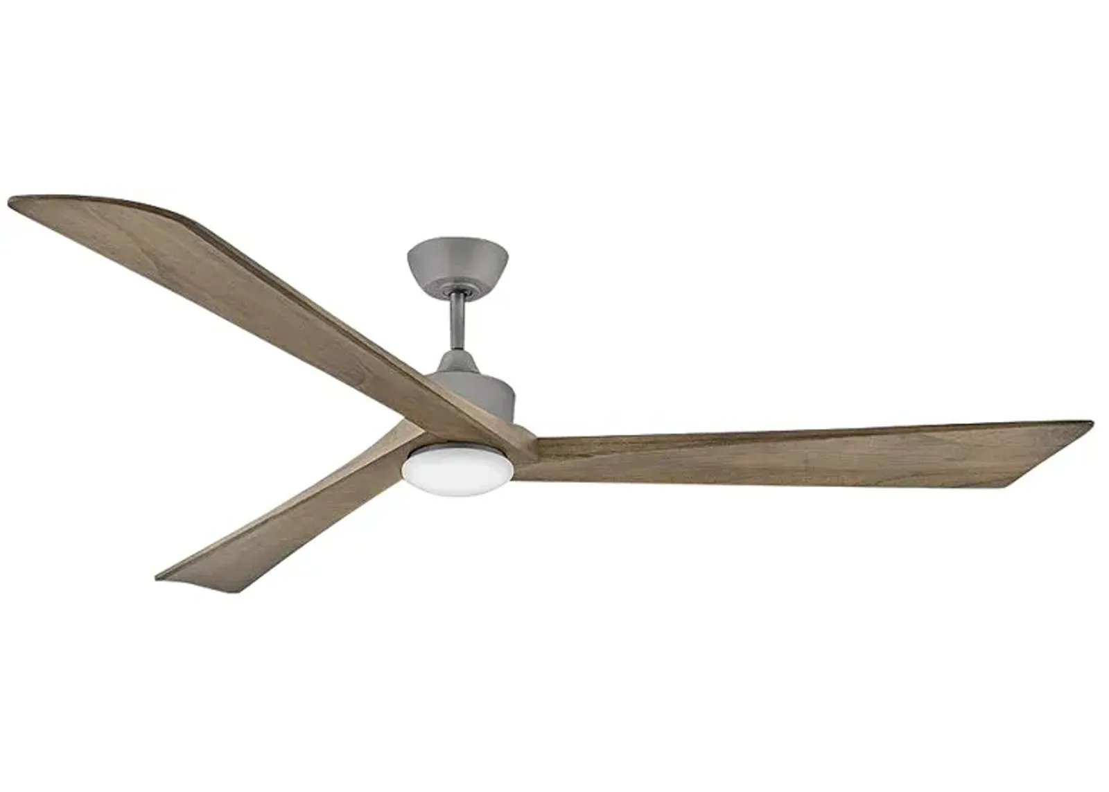 80" Hinkley Sculpt Graphite Outdoor LED Smart Ceiling Fan with Remote