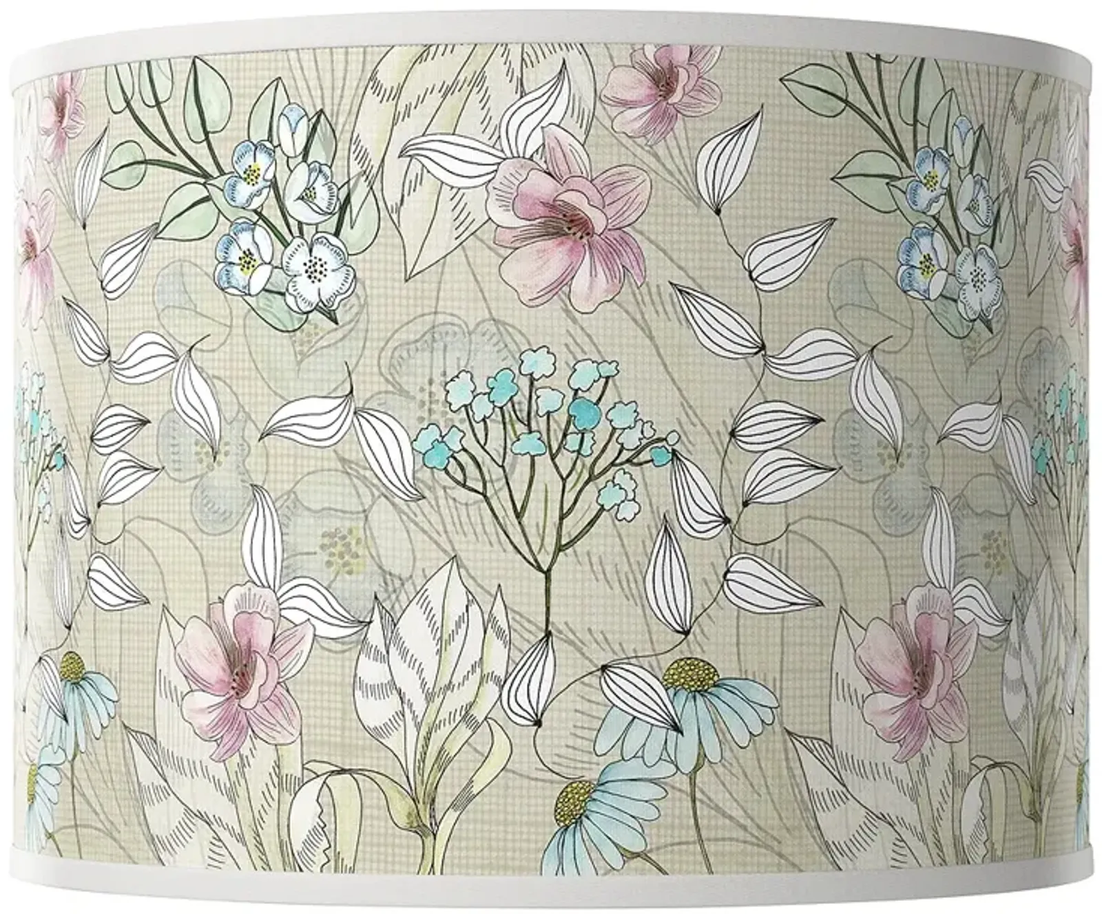 Botanical Giclee Lamp Shade 13.5x13.5x10 (Spider)