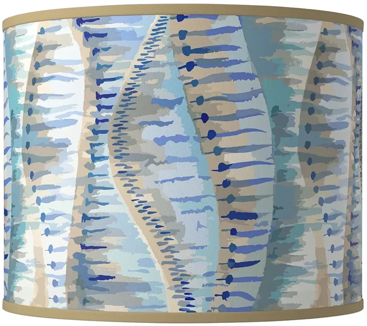 Siren Giclee Round Drum Lamp Shade 14x14x11 (Spider)