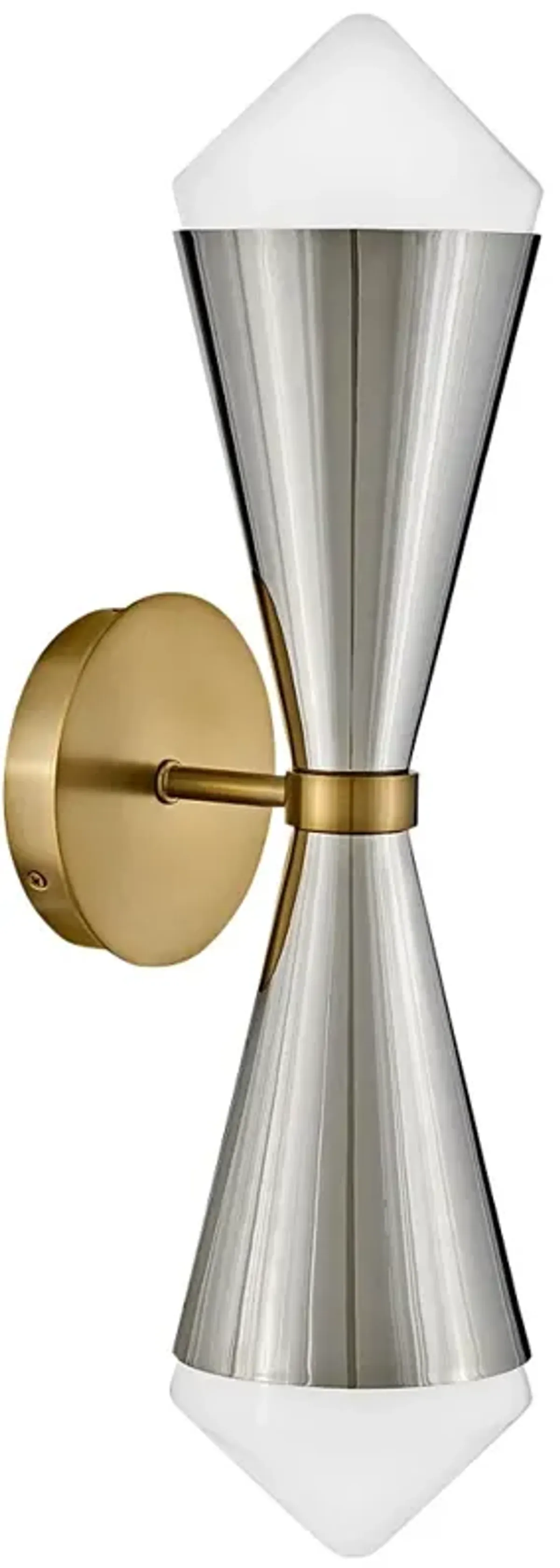 Hinkley Betty 22" High Polished Nickel 2-Light Wall Sconce