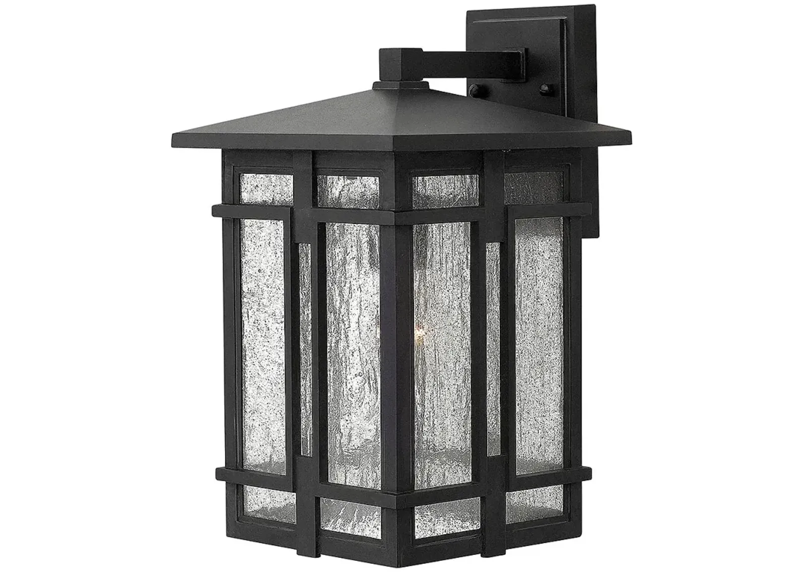 Hinkley Tucker 14 3/4" High Museum Black Outdoor Wall Light