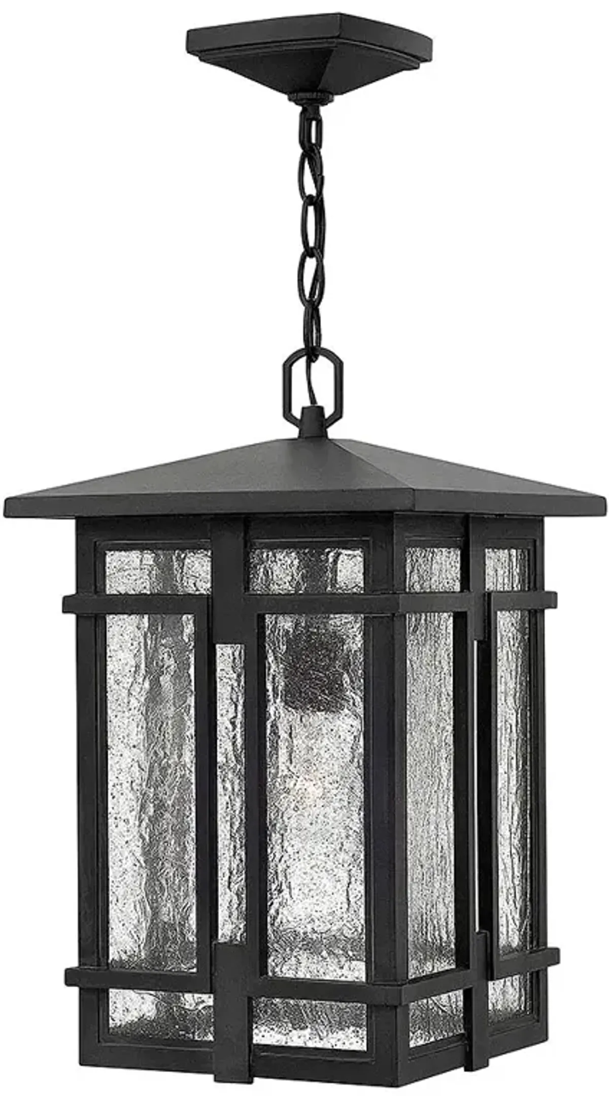 Hinkley Tucker 17 1/2"H Museum Black Outdoor Hanging Light