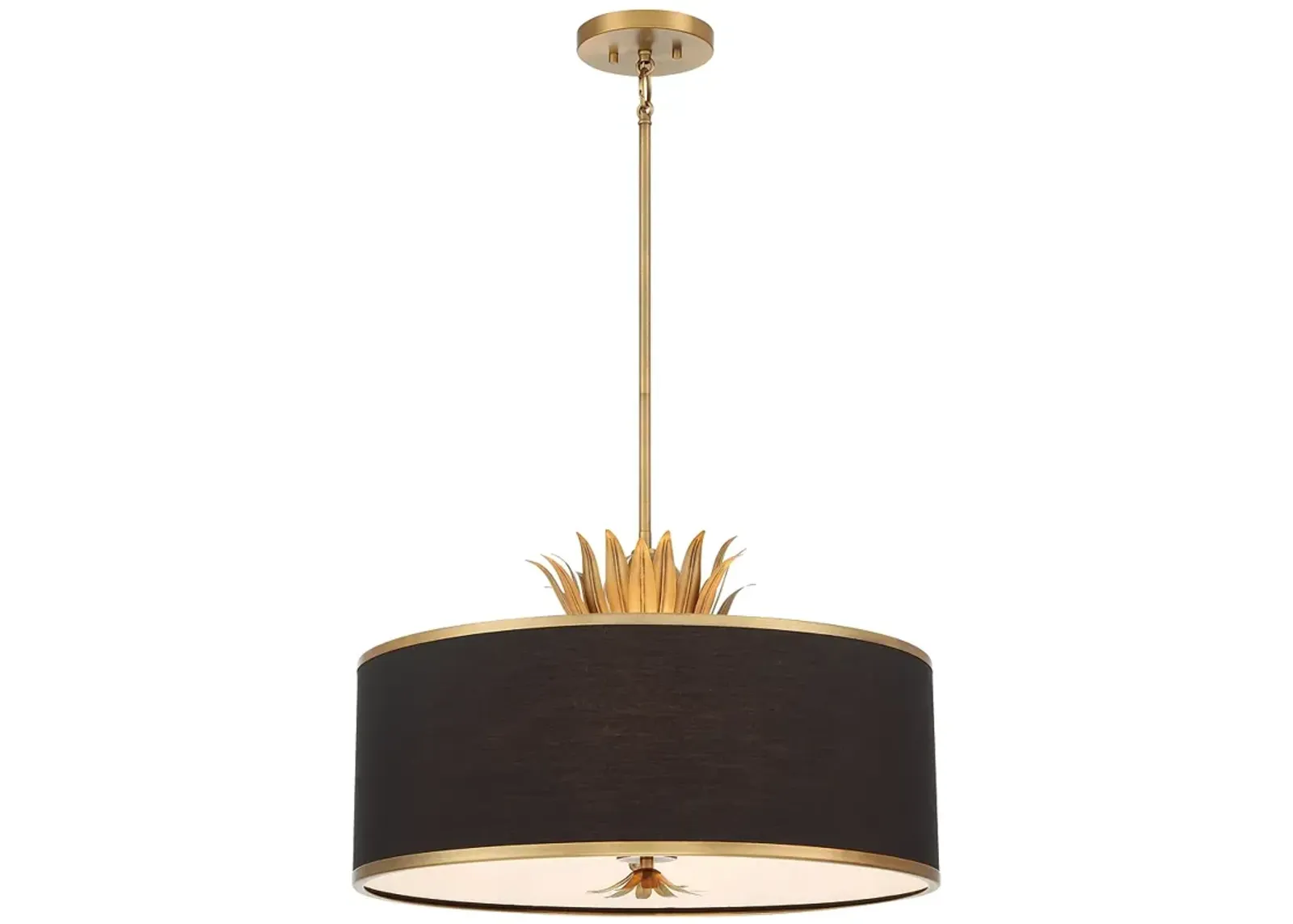 Minka-Lavery Caprio 4-Light Natural Brushed Brass Pendant