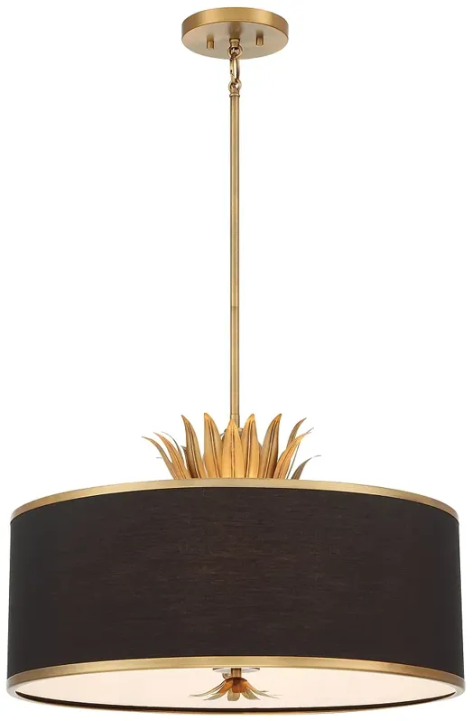 Minka-Lavery Caprio 4-Light Natural Brushed Brass Pendant