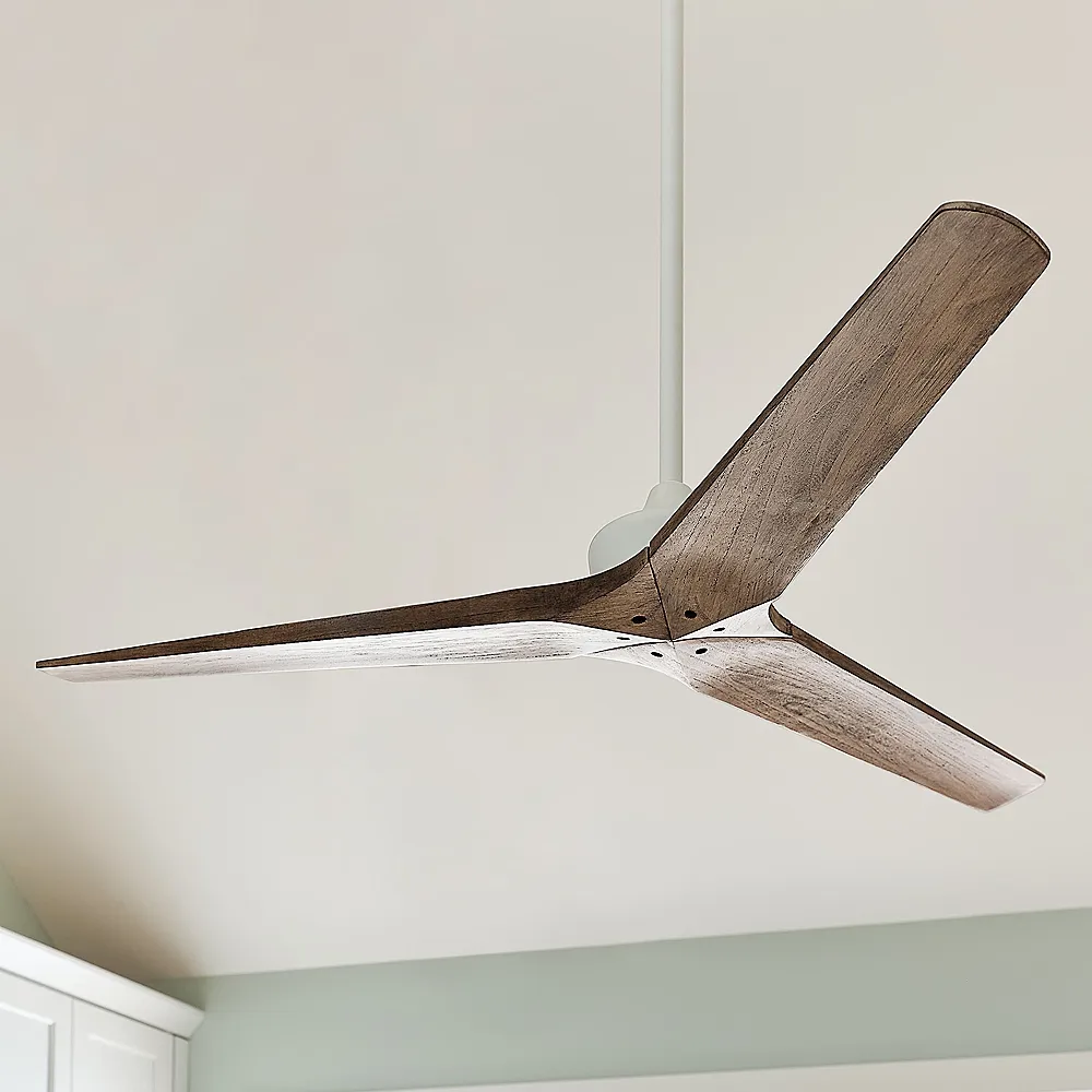 44" Hinkley Chisel Graphite Damp Rated Smart Ceiling Fan with Remote