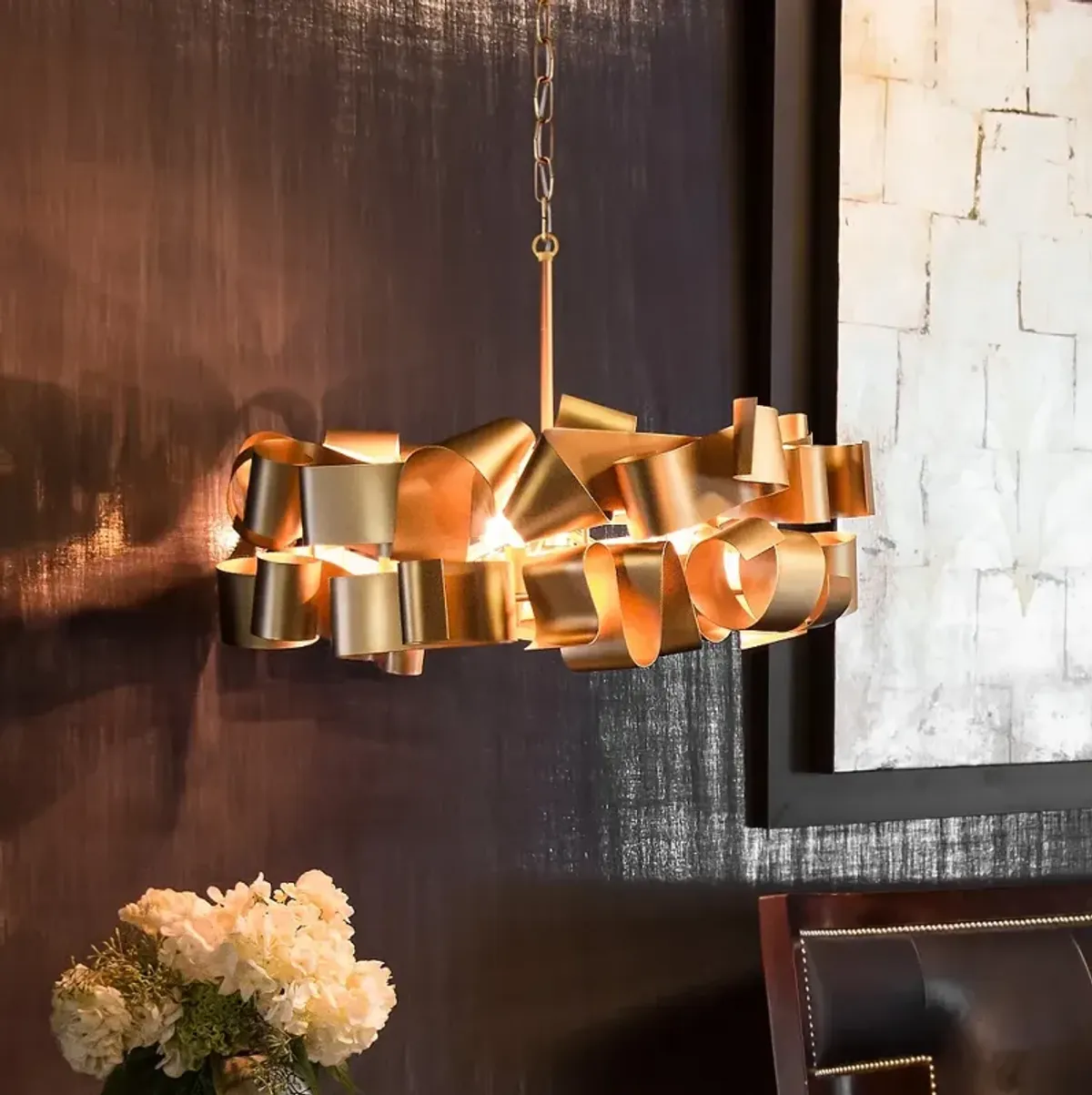 Delfina 40" Wide Gold Chandelier by Hinkley Lighting