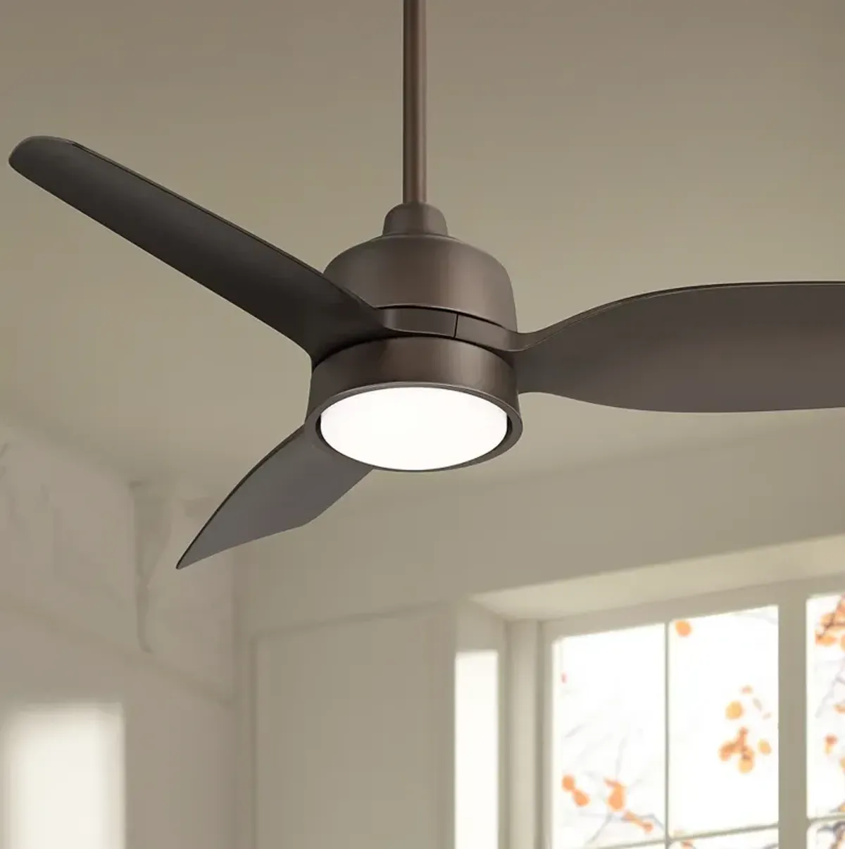 36" Casa Vieja Verdin Emperial Bronze LED Damp Ceiling Fan with Remote