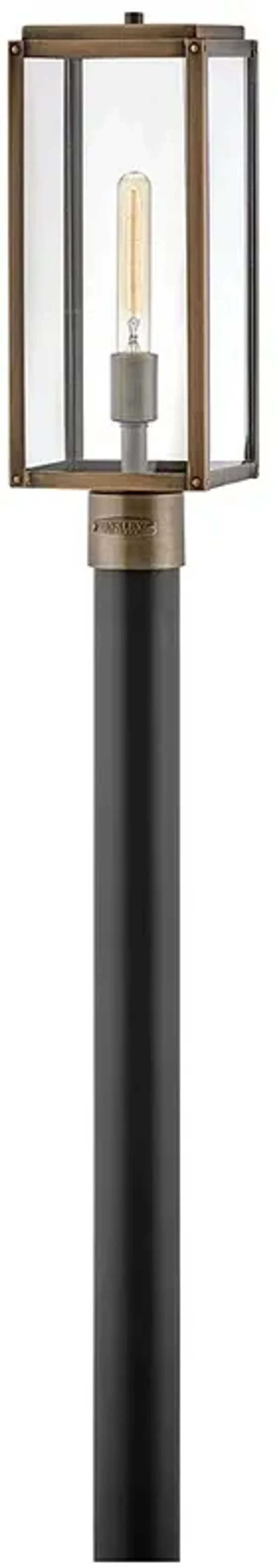 Max 19 1/4"H Brown Outdoor Post Light by Hinkley Lighting