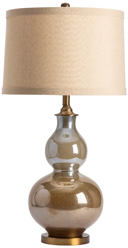 The Crestview Collection Berkely Glass Table Lamp