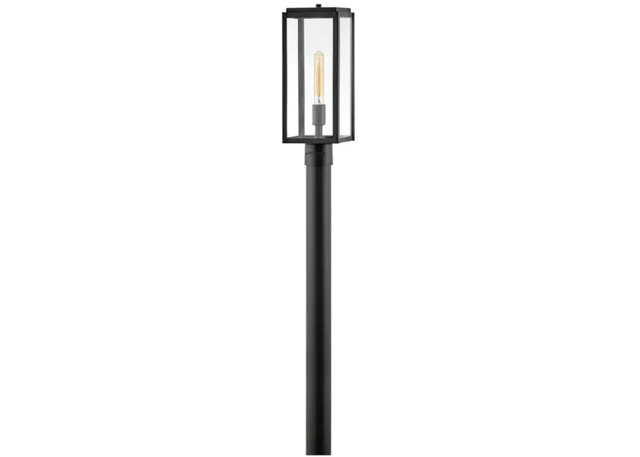 Max 19 1/4"H Black Outdoor Post Light by Hinkley Lighting