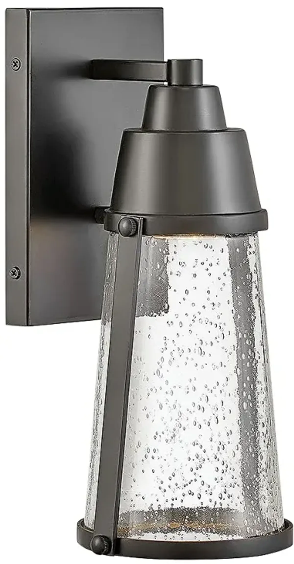 Hinkley Miles 12" High Black LED Outdoor Wall Light