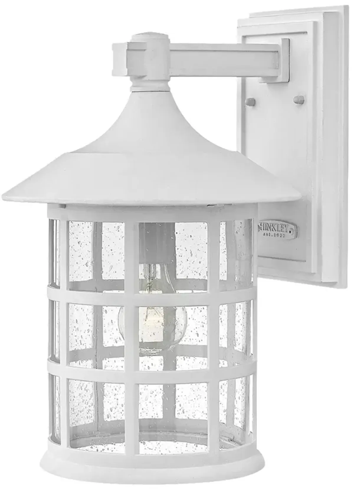 Outdoor Freeport Coastal Elements-Large Wall Mount Lantern-Textured White