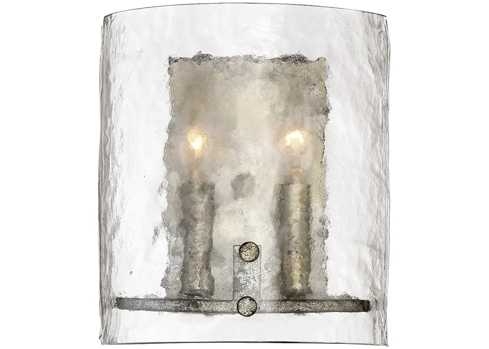 Fortress Silver Wall Sconce