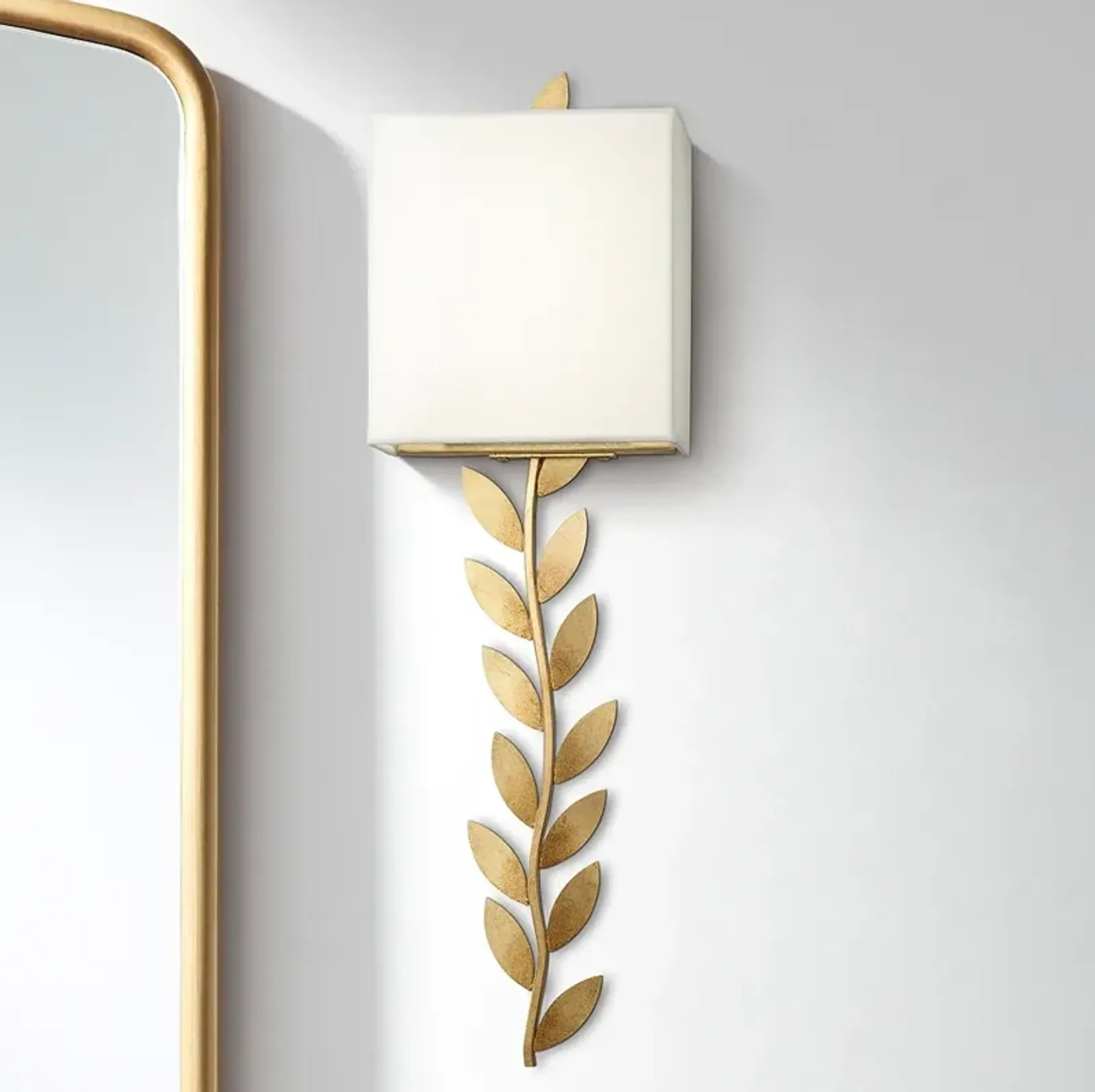 Metropolitan Arbor Grove 24" High Gold Lead LED Wall Sconce