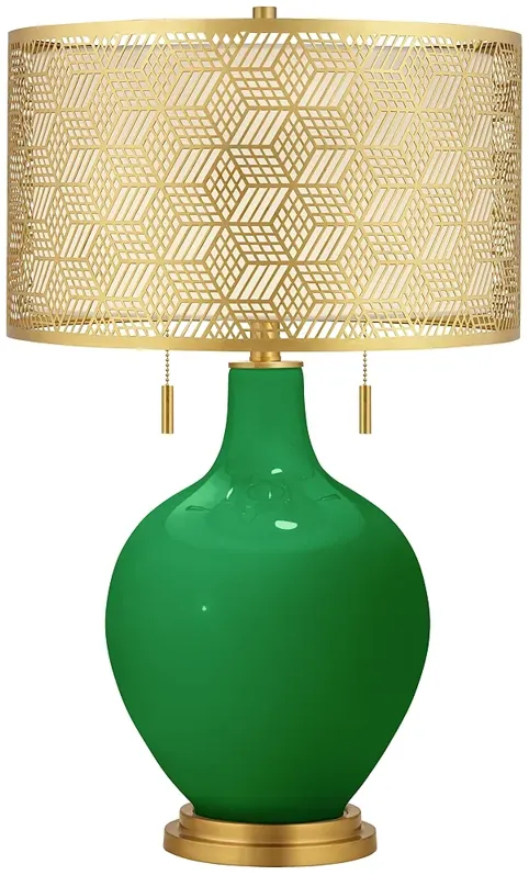 Envy Toby Brass Metal Shade Table Lamp