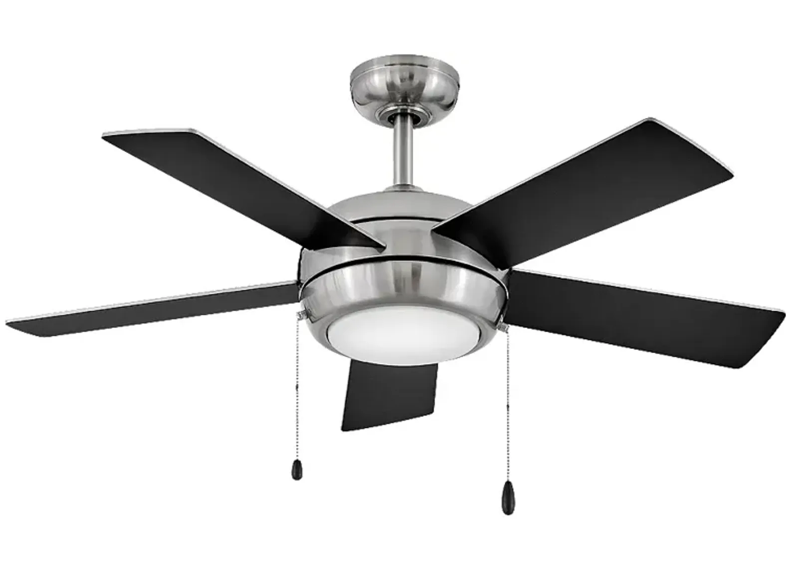 42" Hinkley Croft Brushed Nickel Indoor Pull-Chain LED Ceiling Fan