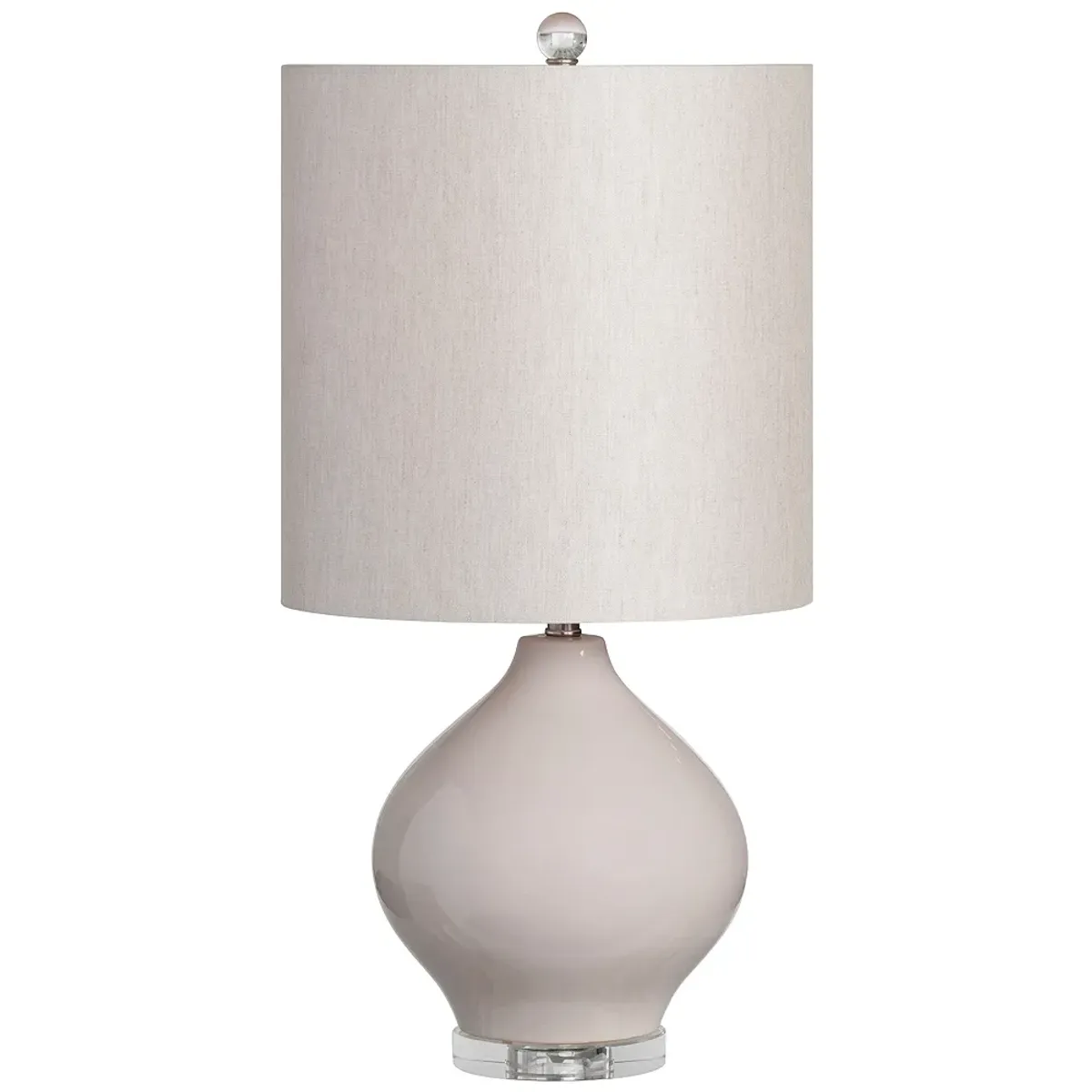 Crestview Collection Melinda 23 1/2" High Modern Ceramic Table Lamp