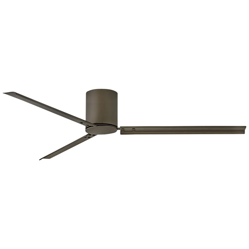 72" Hinkley Indy Flush Metallic Matte Bronze Hugger Smart Ceiling Fan