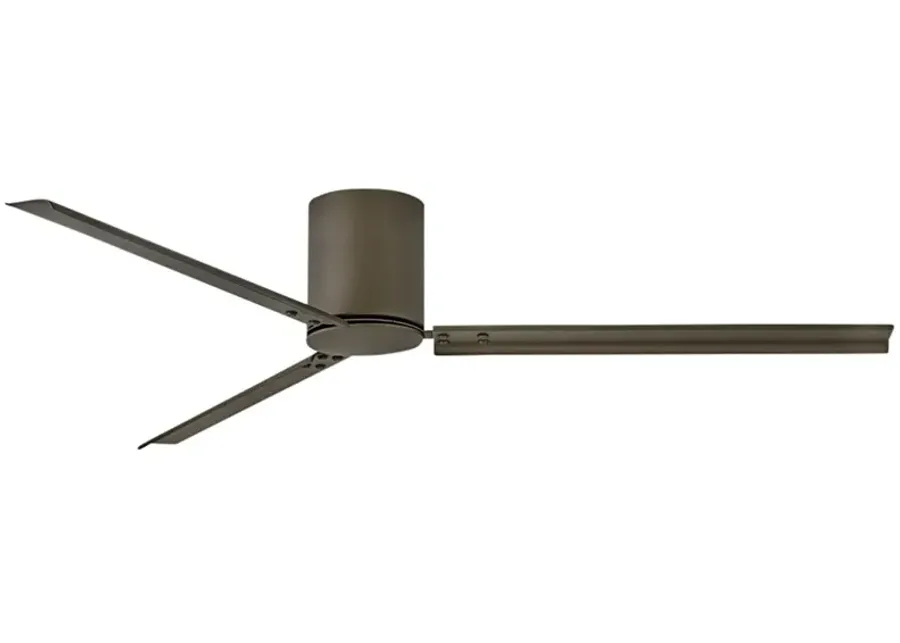 72" Hinkley Indy Flush Metallic Matte Bronze Hugger Smart Ceiling Fan