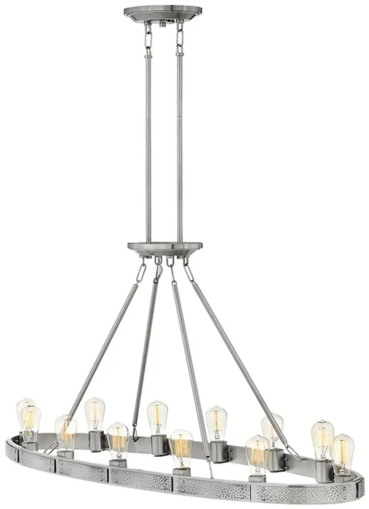 Everett 48 1/4" Wide Nickel Chandelier by Hinkley Lighting