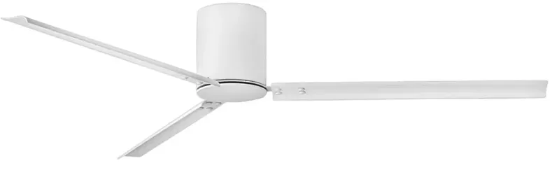 72" Hinkley Indy Damp Matte White Hugger Smart Ceiling Fan with Remote