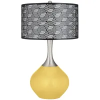 Daffodil Black Metal Shade Spencer Table Lamp