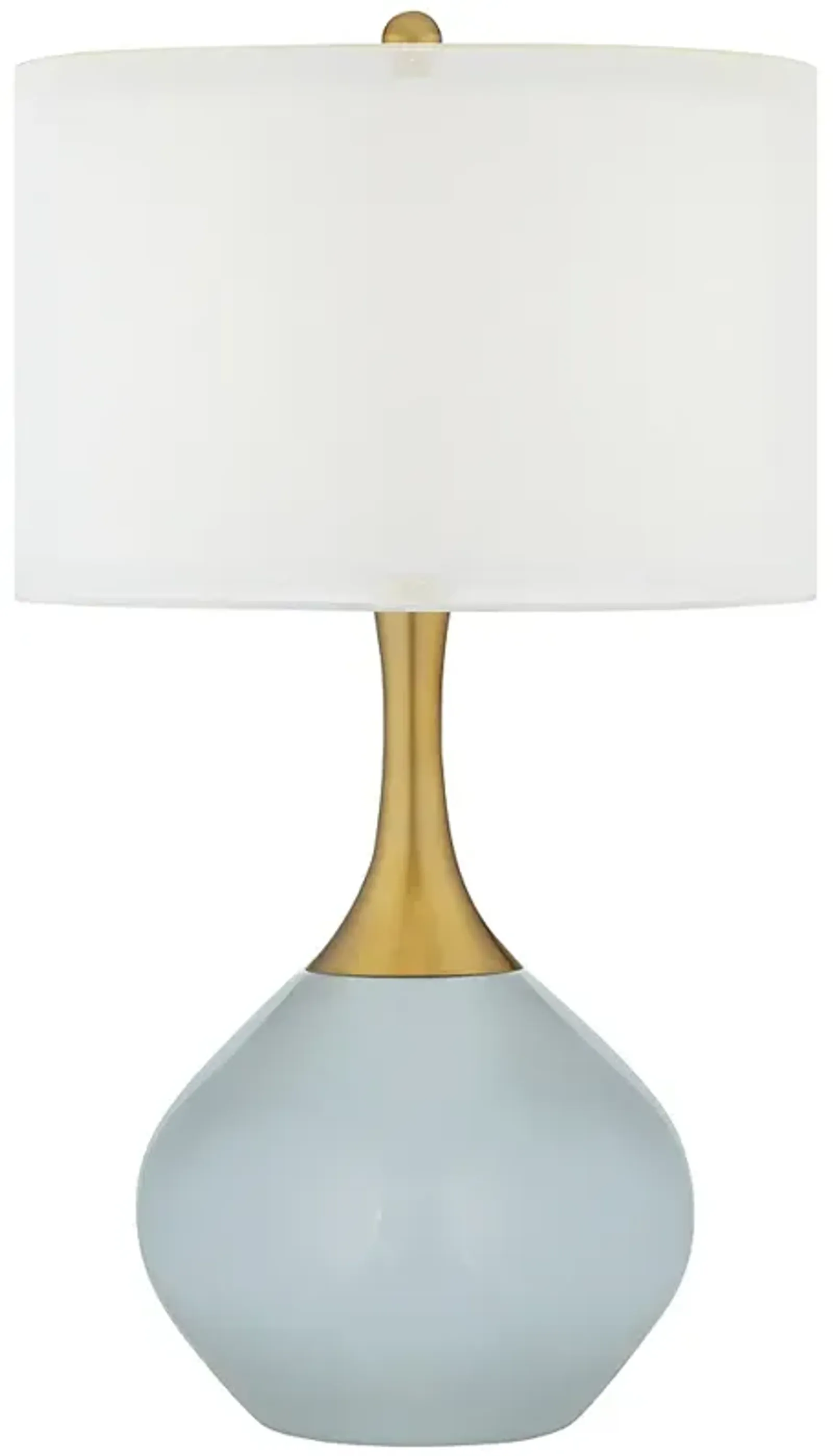 Take Five Nickki Brass Modern Table Lamp