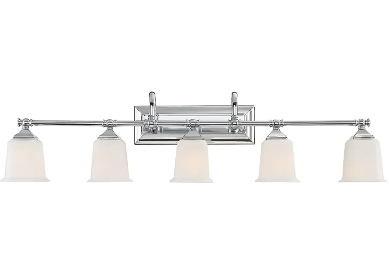 Quoizel Nicholas 41 3/4" Wide Polished Chrome Bath Light