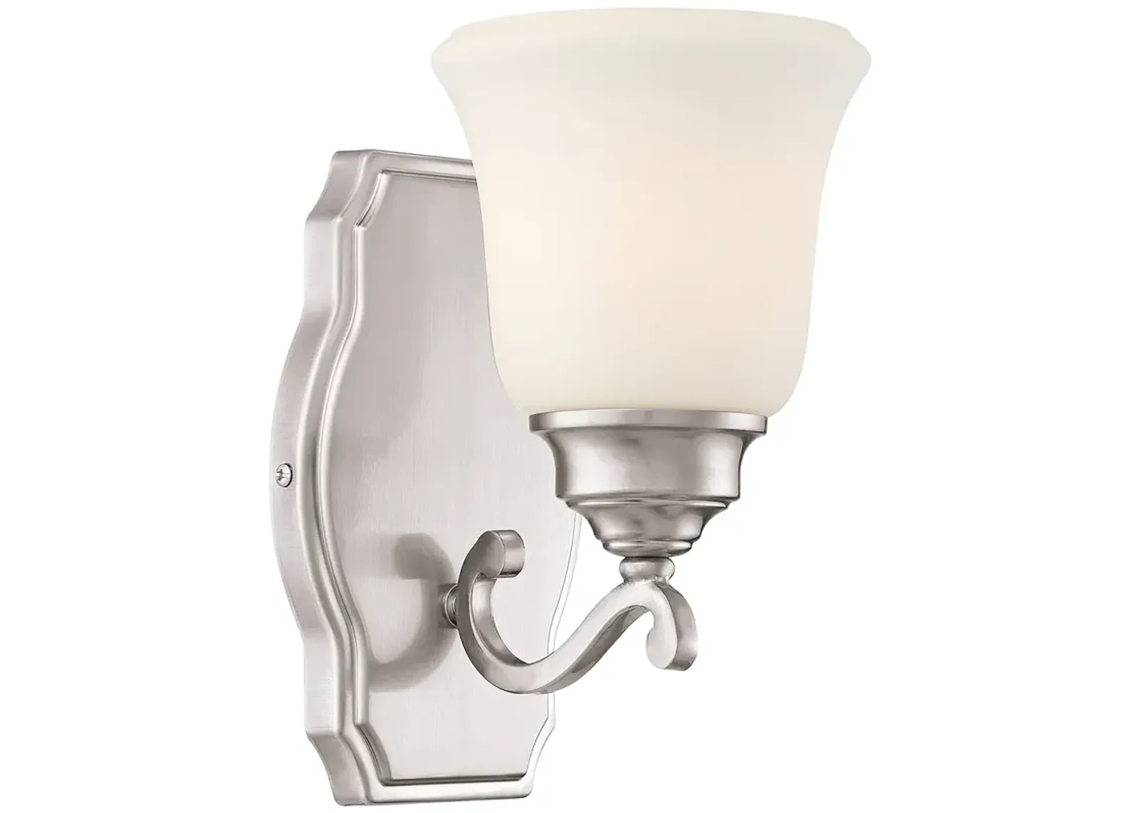 Minka Lavery Savannah Row 9 1/4" High Brushed Nickel Wall Sconce