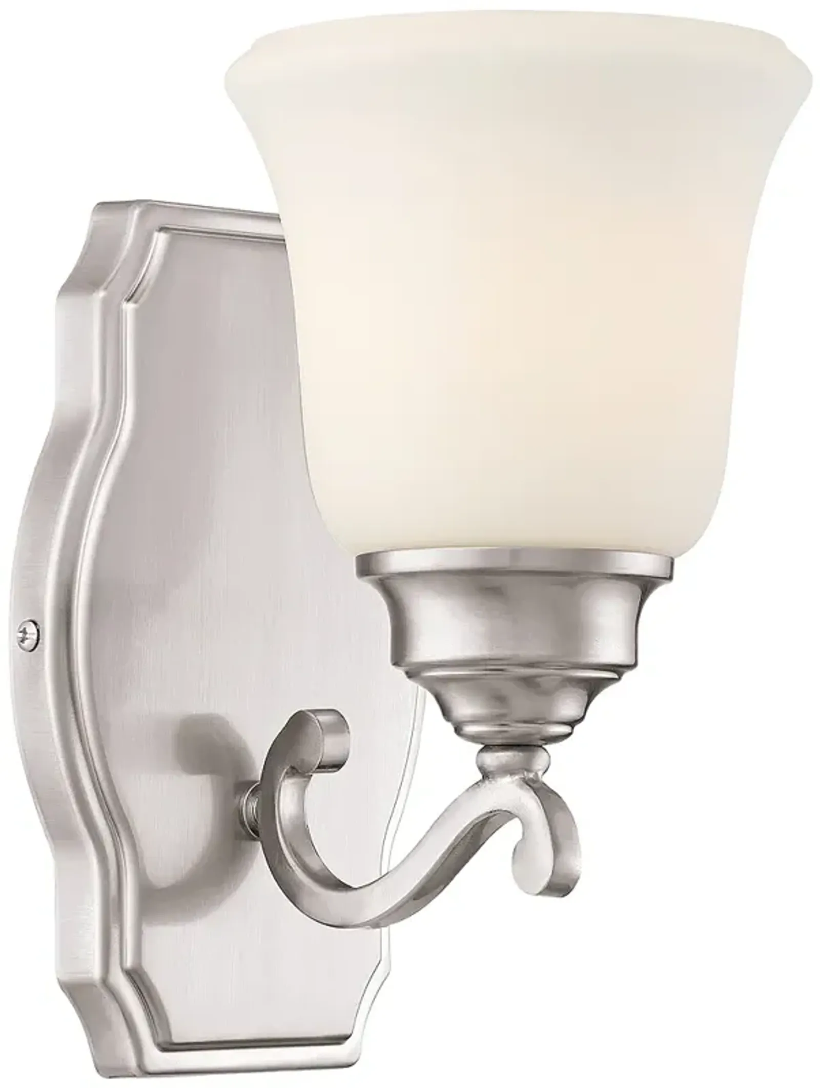 Minka Lavery Savannah Row 9 1/4" High Brushed Nickel Wall Sconce