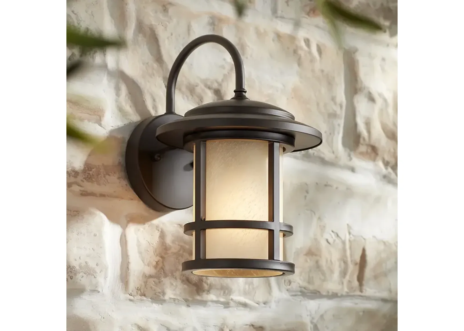 Cressona 12" High Oil-Rubbed Bronze Outdoor Wall Light