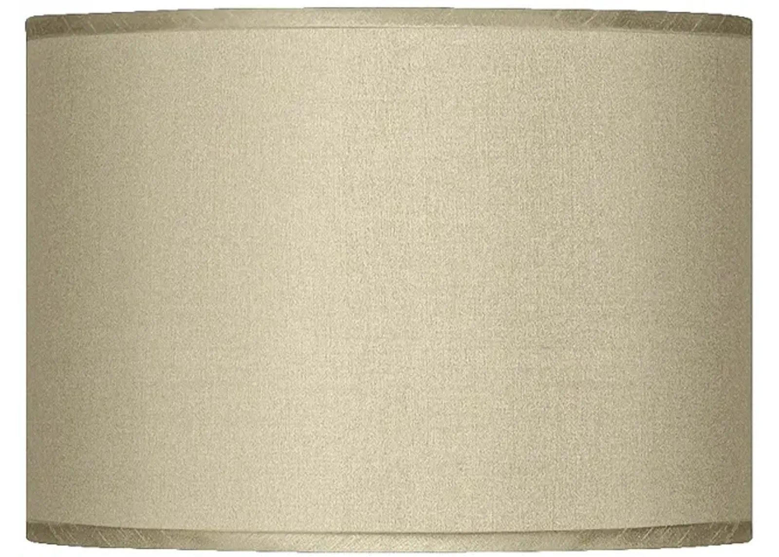 Possini Euro Sesame Faux Silk Drum Shade 13.5X13.5X10 (Spider)