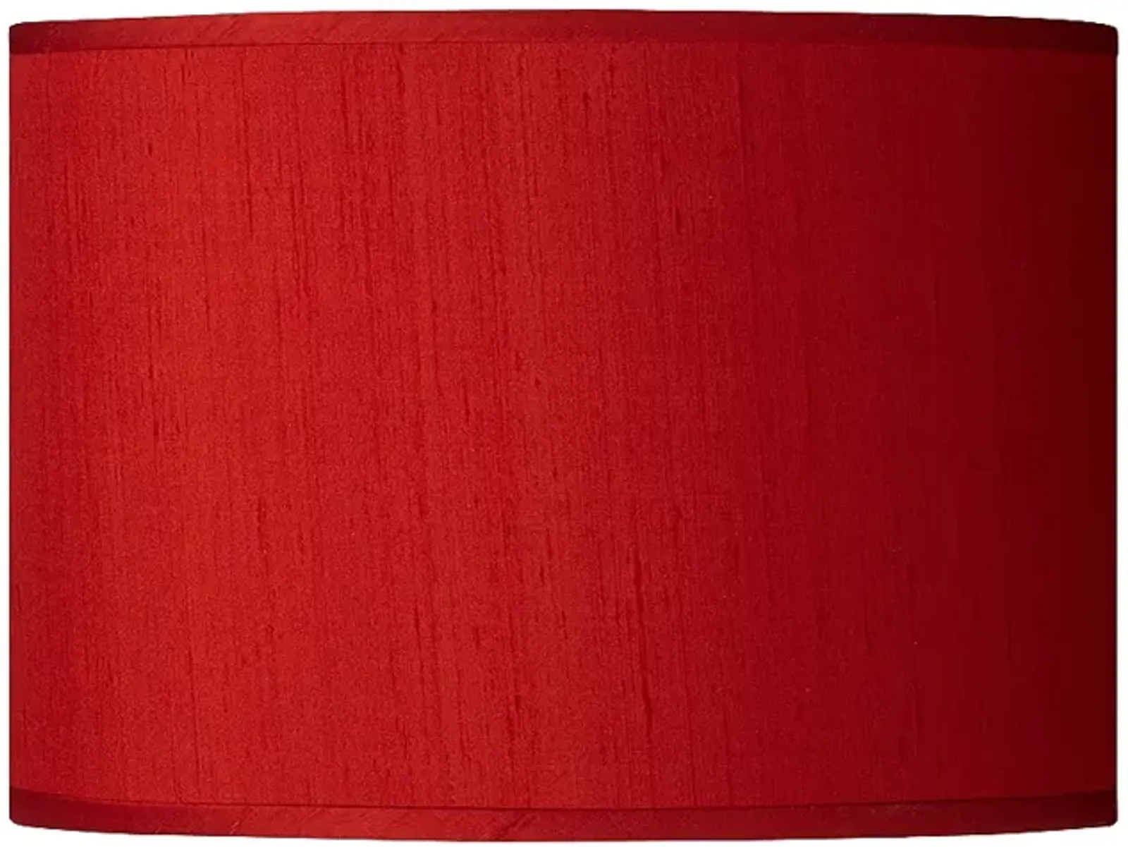 Possini Euro Red Faux Silk Dupioni Shade 13.5X13.5X10 (Spider)