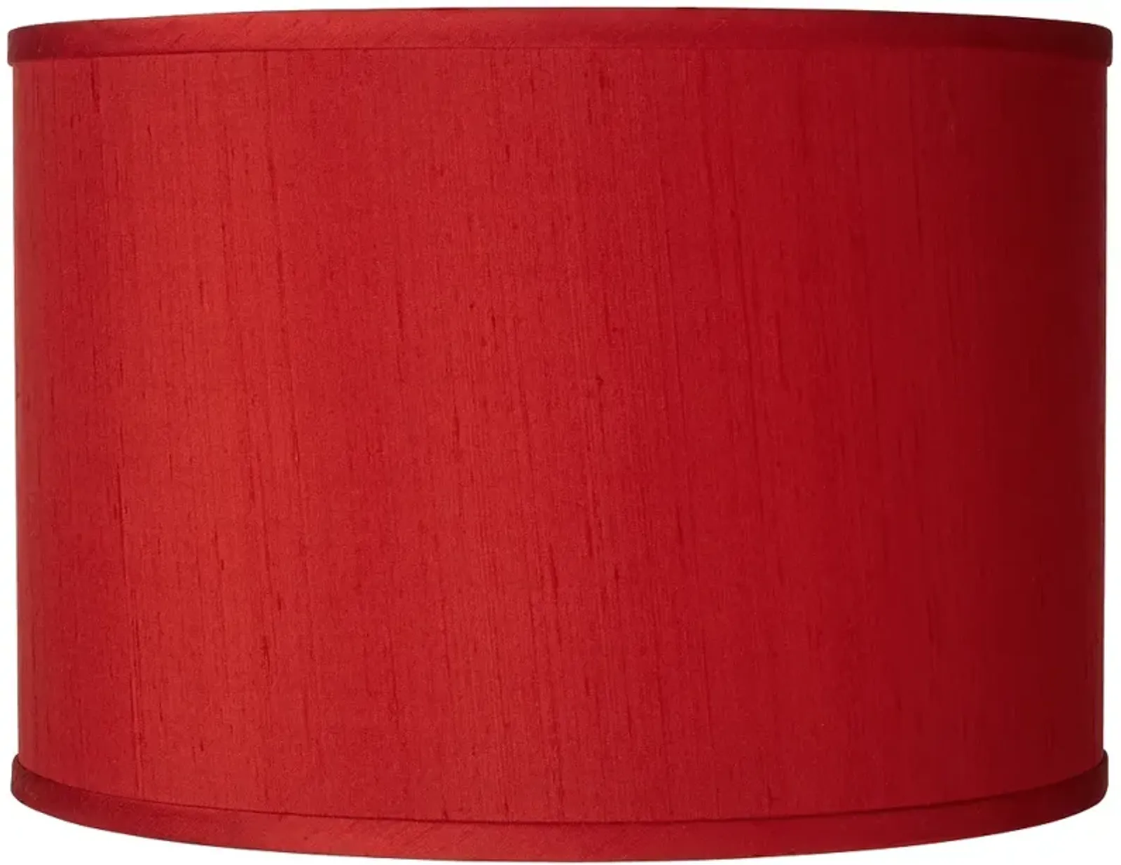 Possini Euro Design Red Faux Silk Dupioni Shade 12x12x8.5 (Spider)