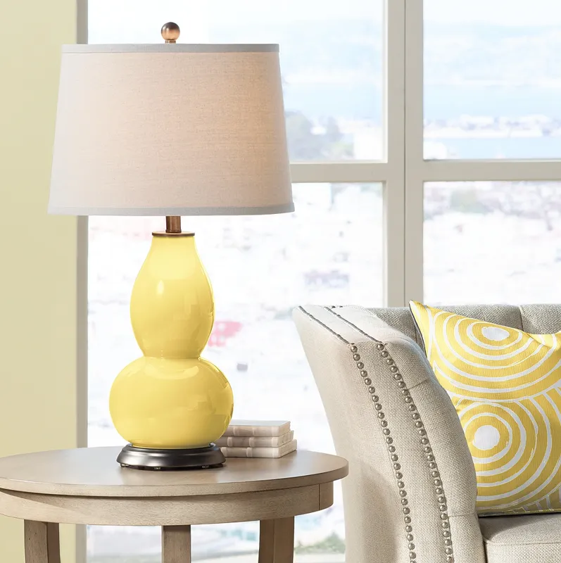 Daffodil Double Gourd Table Lamp