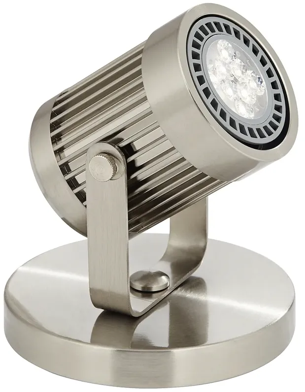 Downey Brushed Nickel 2 3/4" High LED Uplight