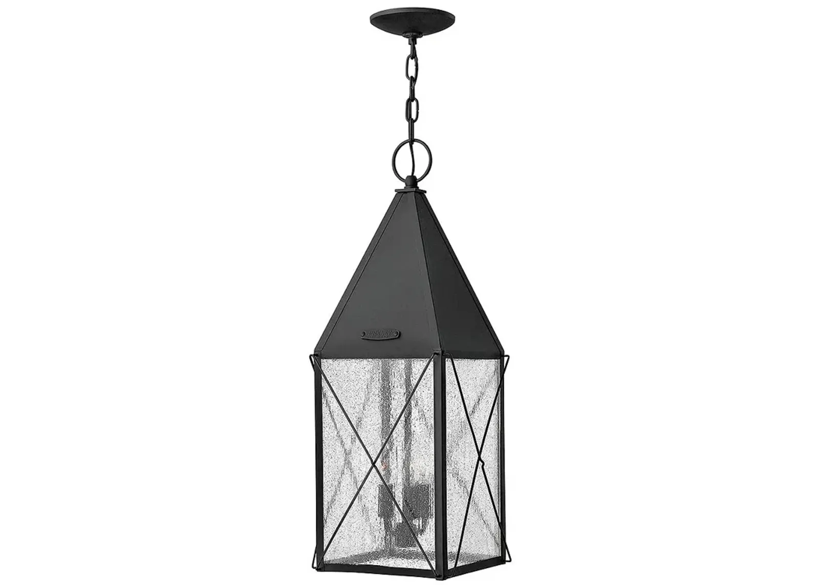 Outdoor York-Large Hanging Lantern-Black