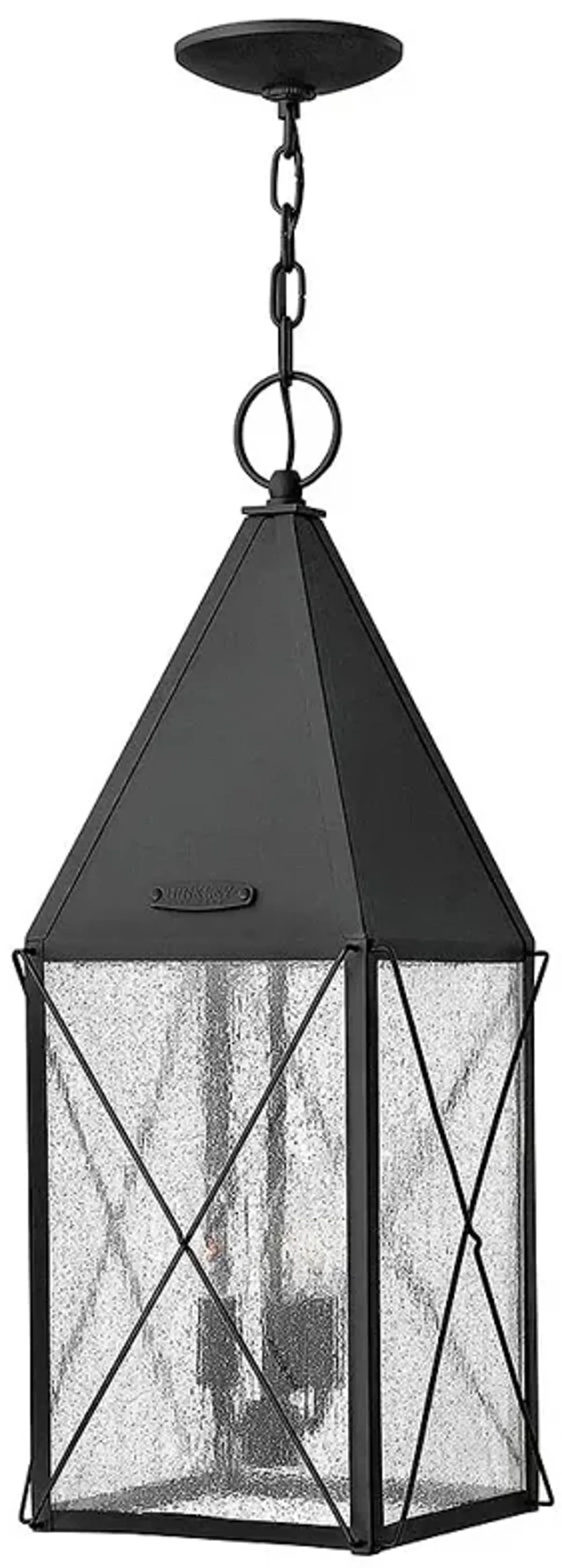 Outdoor York-Large Hanging Lantern-Black