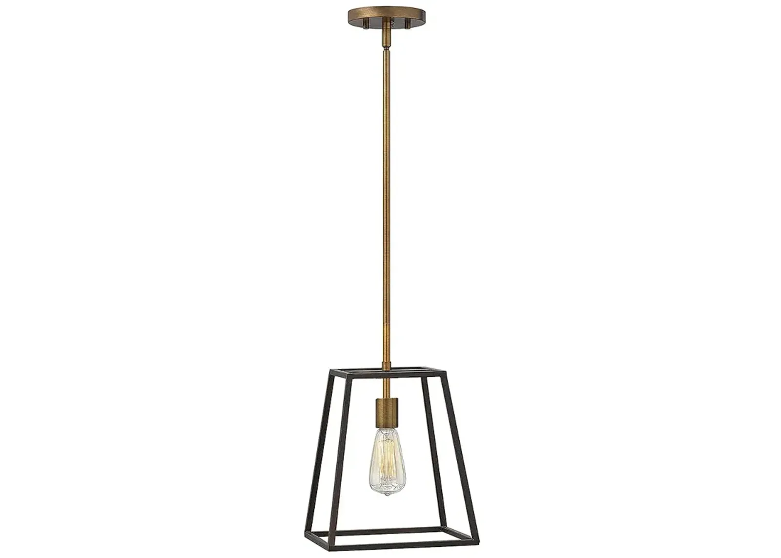 Pendant Fulton-Large Open Frame Pendant-Bronze