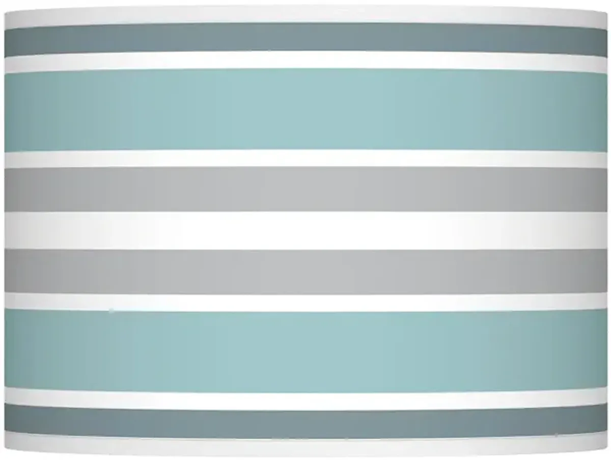 Multi Color Stripes Giclee Shade 13.5x13.5x10 (Spider)