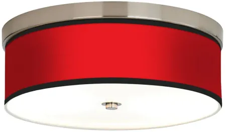 All Red Giclee Energy Efficient Ceiling Light