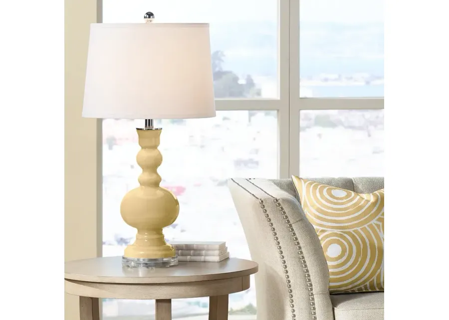 Color Plus Apothecary 30" High Humble Gold Glass Table Lamp