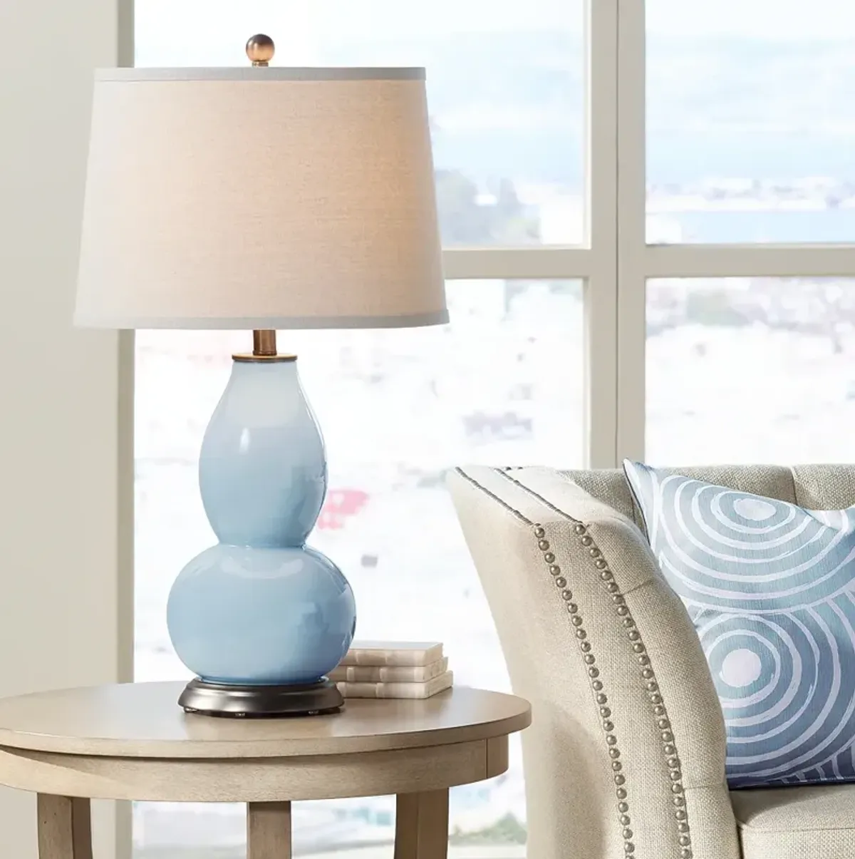 Take Five Double Gourd Table Lamp