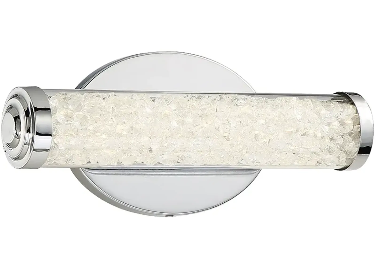 George Kovacs Diamonds 12" Wide LED Chrome Bath Light