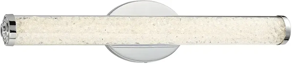 George Kovacs Diamonds 24" Wide LED Chrome Bath Light